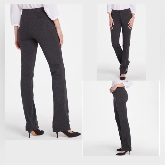 NYDJ Lift & Tuck technology StitchFix Straight leg Trousers in Charcoal - Picture 8 of 8